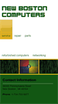 Mobile Screenshot of newbostoncomputers.net